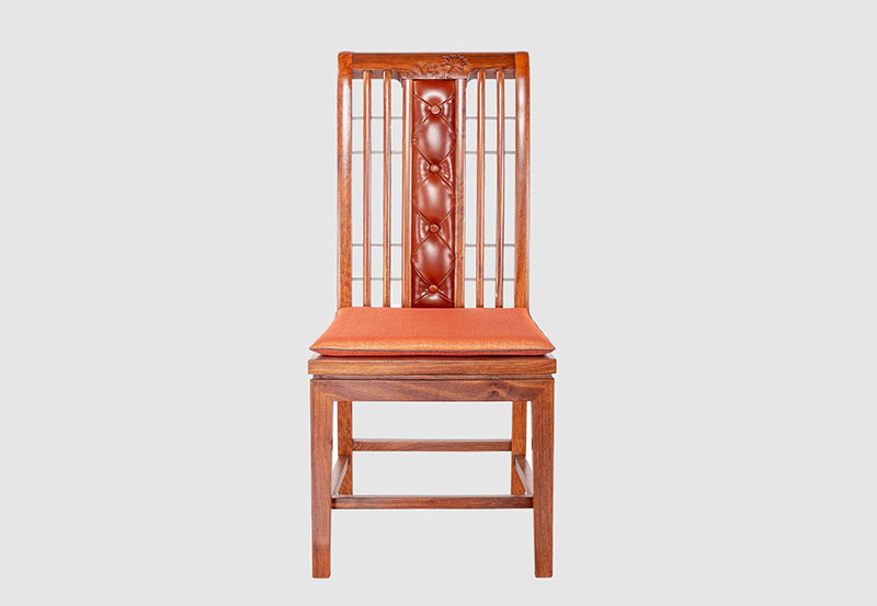 枣强芙蓉榭中式实木餐椅效果图